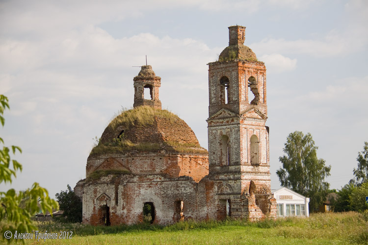 Шульгино. Церковь Успения Пресвятой Богородицы. фасады