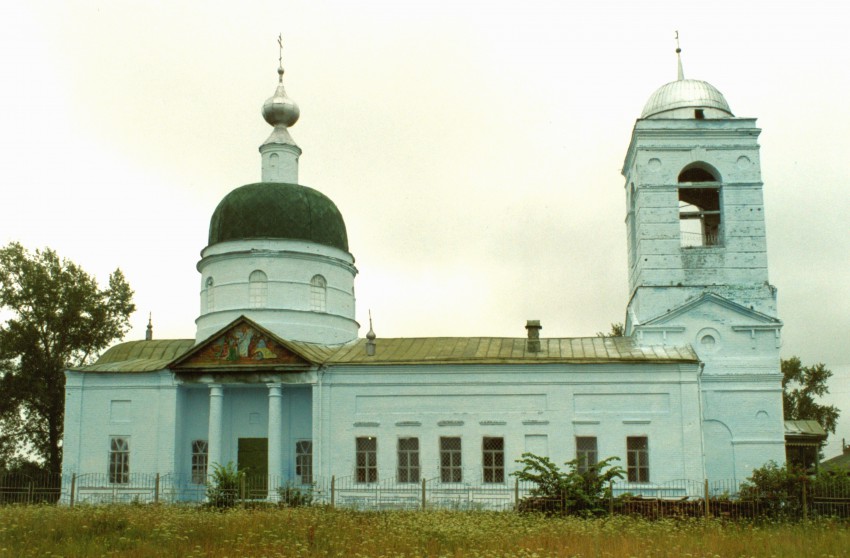 Дуброво. Церковь Троицы Живоначальной. фасады, северный фасад.