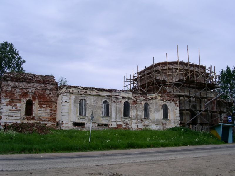 Церковь Александра Невского, Яжелбицы (Валдайский район, Новгородская область). фасады