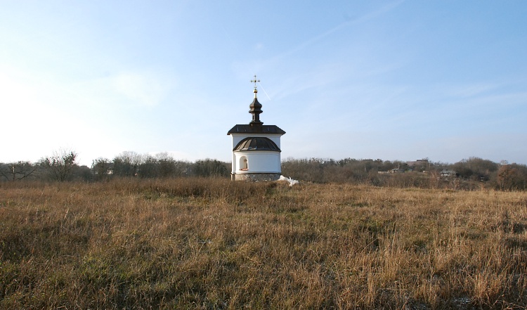 Спасо-Преображенский монастырь, Нещеров (Обуховский район, Украина, Киевская область). общий вид в ландшафте