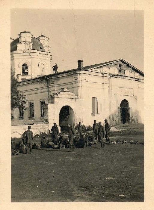 Церковь Петра и Павла, Голино (Шимский район, Новгородская область). архивная фотография, Фото 1941 г. с аукциона e-bay.de