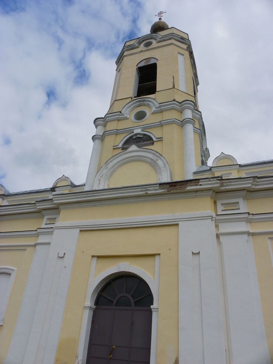 Церковь Петра и Павла, Голино (Шимский район, Новгородская область). архитектурные детали, Колокольня