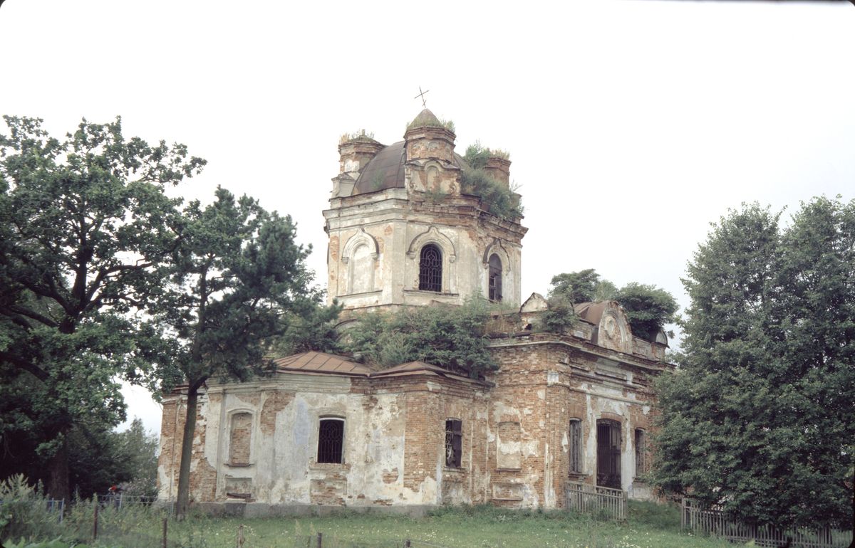документальные фотографии. Церковь Петра и Павла, Голино (Шимский район, Новгородская область)