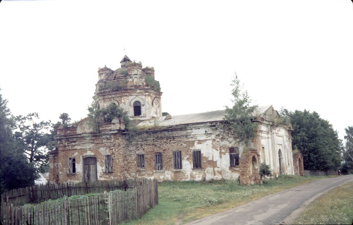 документальные фотографии. Церковь Петра и Павла, Голино (Шимский район, Новгородская область)