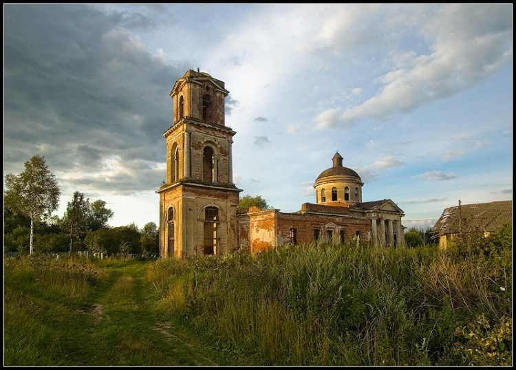 Церковь Казанской иконы Божией Матери, Беле-Кушальское (Калининский район, Тверская область). фасады