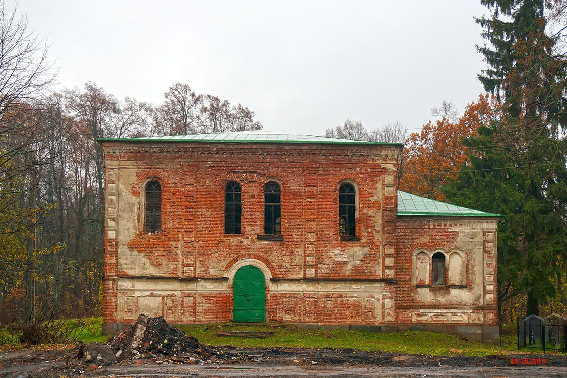 Церковь Александра Невского, Новоалександровский (Спас-Деменский район, Калужская область). фасады