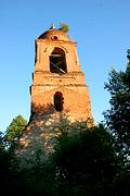 Церковь Николая Чудотворца, Вид на колокольню из трапезной<br>, Милятино, Барятинский район, Калужская область