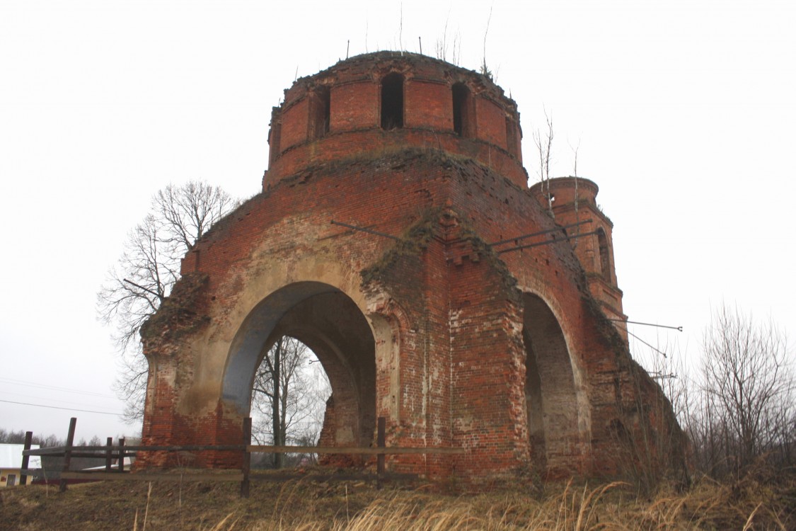 Милятино. Церковь Николая Чудотворца. фасады