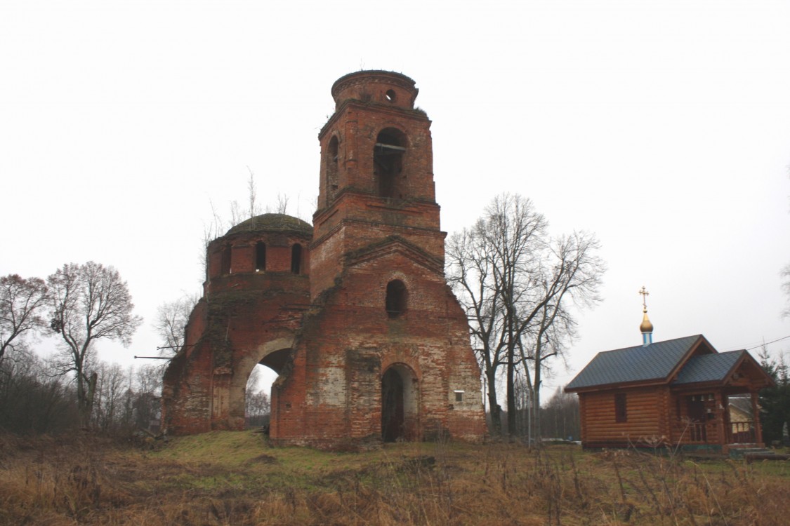 Милятино. Церковь Николая Чудотворца. фасады