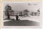 Церковь Преображения Господня, Фото 1942 г. с аукциона e-bay.de<br>, Брынь, Думиничский район, Калужская область