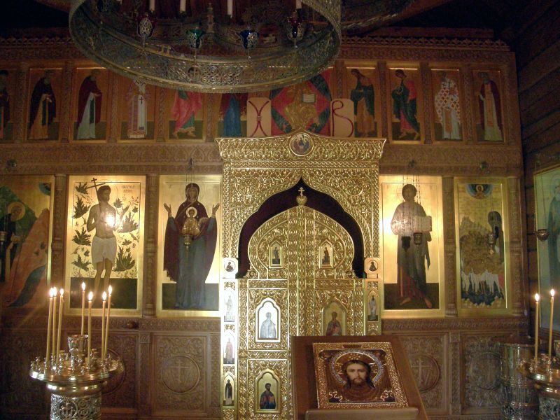 Гремячий ключ, урочище. Церковь Сорока мучеников Севастийских. интерьер и убранство