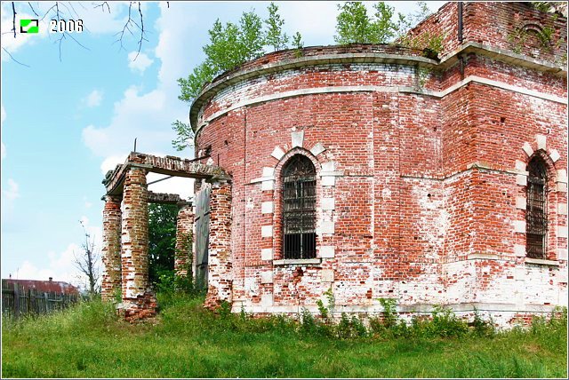 Церковь Успения Пресвятой Богородицы, Успенский Погост (Вязниковский район, Владимирская область). фасады, Западная входная группа