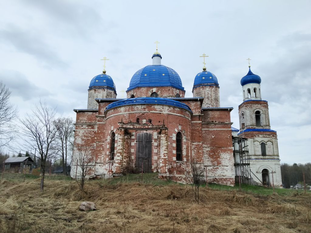 Церковь Успения Пресвятой Богородицы, Успенский Погост (Вязниковский район, Владимирская область). фасады