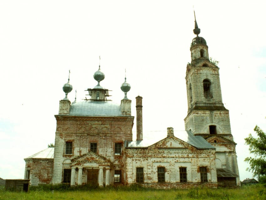 Церковь Илии Пророка, Ильинское (Селивановский район, Владимирская область). фасады, северный фасад.