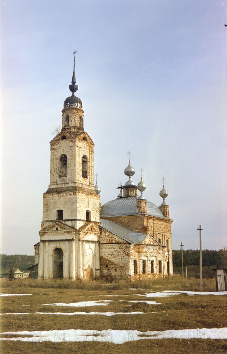 документальные фотографии. Церковь Илии Пророка, Ильинское (Селивановский район, Владимирская область)