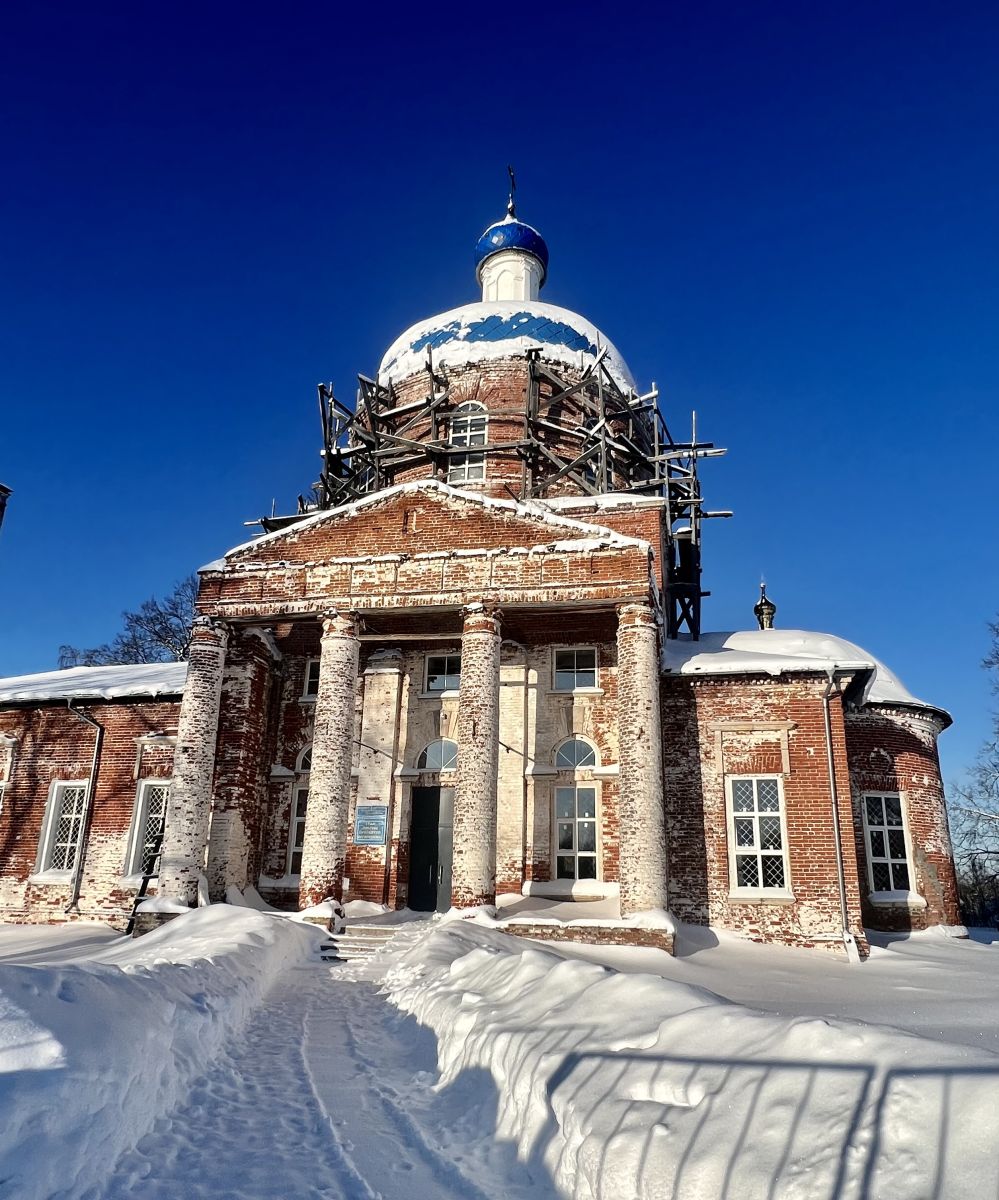 Гришино. Церковь Покрова Пресвятой Богородицы. архитектурные детали