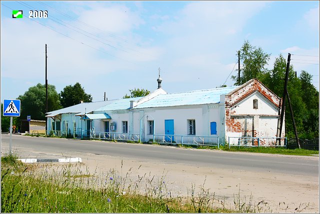 Церковь Казанской иконы Божией Матери, Фоминки (Гороховецкий район, Владимирская область). фасады, Вид с юго-запада