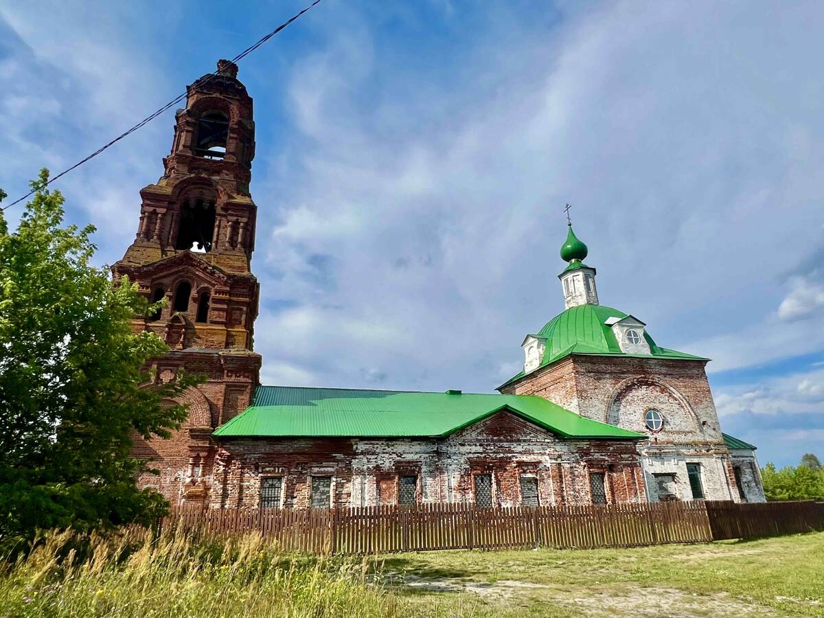 Церковь Сергия Радонежского, Сергиевы Горки (Вязниковский район, Владимирская область). фасады