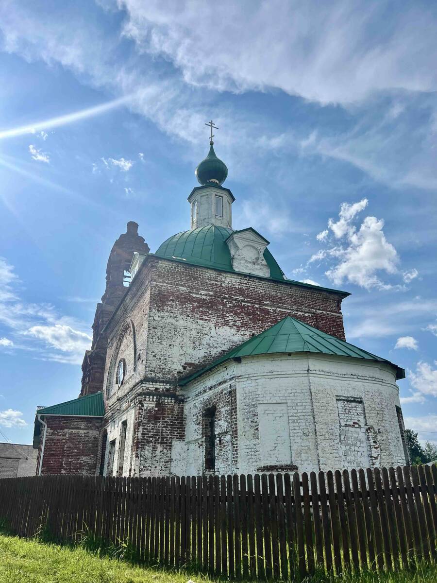 Церковь Сергия Радонежского, Сергиевы Горки (Вязниковский район, Владимирская область). фасады