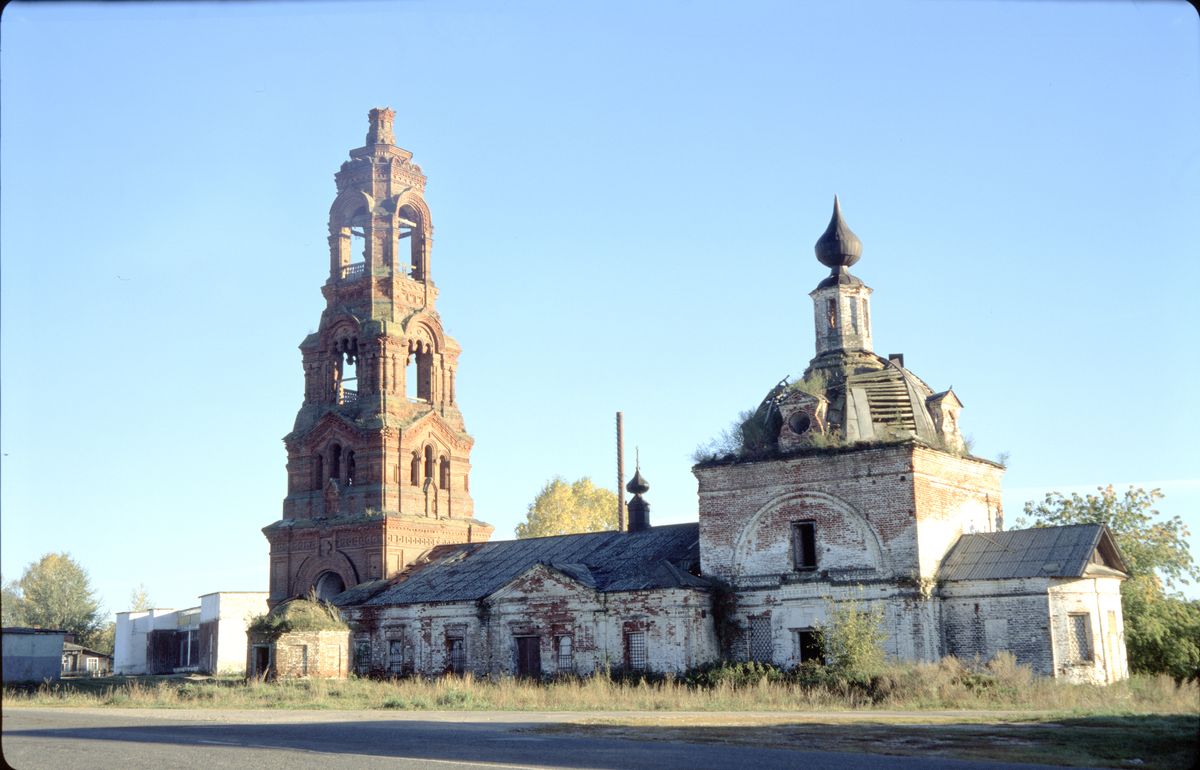 фасады. Церковь Сергия Радонежского, Сергиевы Горки (Вязниковский район, Владимирская область)