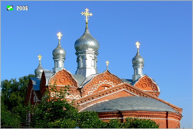 Тимирязево. Церковь Троицы Живоначальной. архитектурные детали, Вид с юго-востока