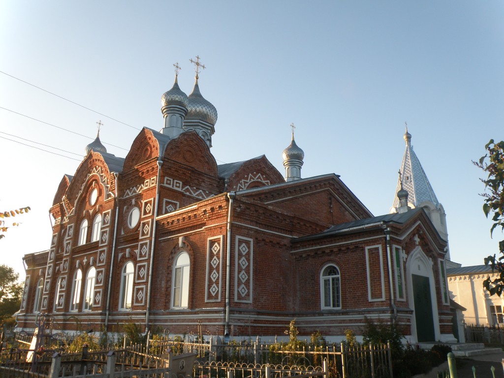 Тимирязево. Церковь Троицы Живоначальной. фасады