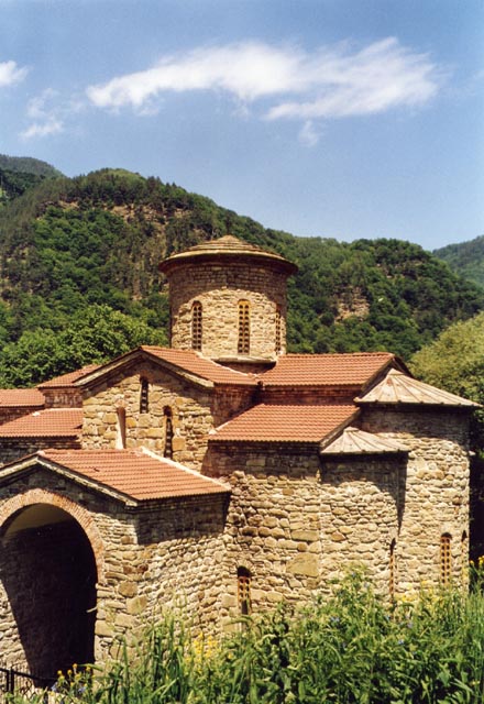 Нижний Архыз. Церковь Георгия Победоносца (Северный храм). фасады