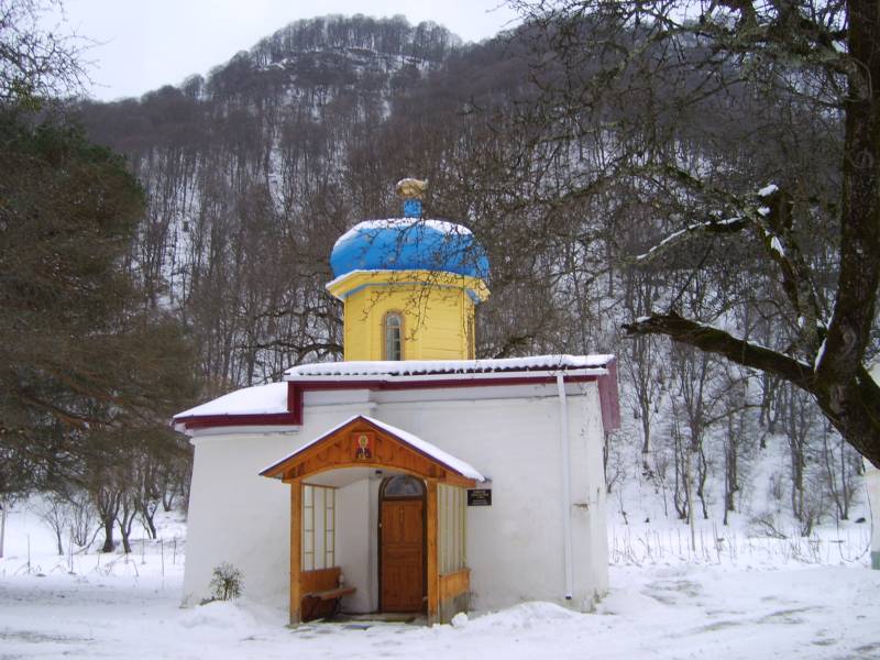 Нижний Архыз Ильинский храм