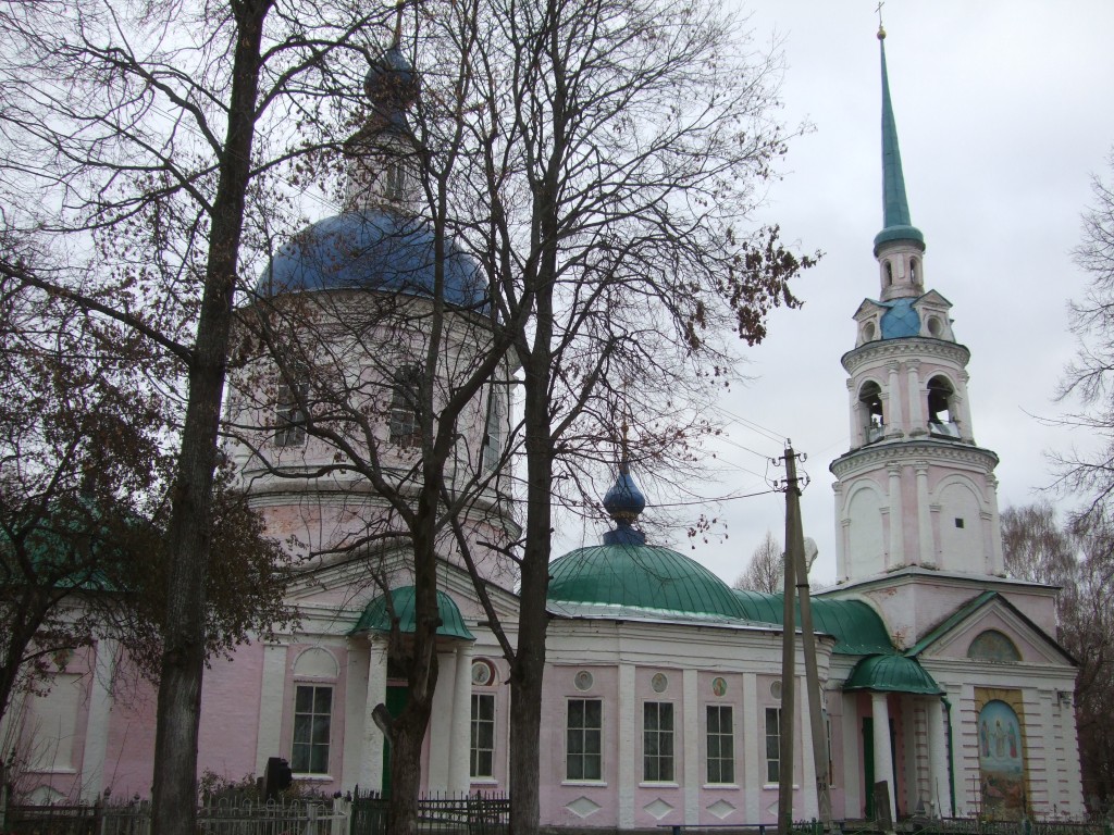 Никологоры. Церковь Спаса Преображения. фасады