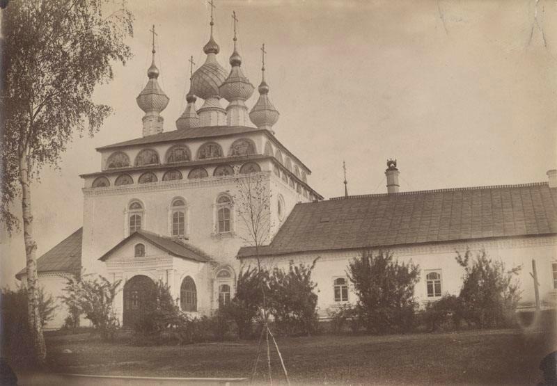 Церковь Николая Чудотворца, Никологоры (Вязниковский район, Владимирская область). архивная фотография, Общий вид с севера; из коллекции ГНИМА. (ГК №16717584)