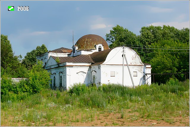 Церковь Рождества Христова, Никологоры (Вязниковский район, Владимирская область). фасады, Вид с северо-запада