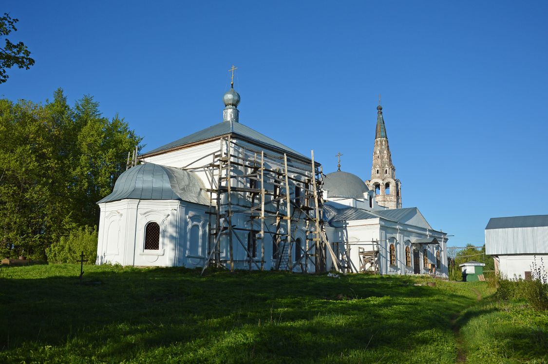 Церковь Рождества Христова, Никологоры (Вязниковский район, Владимирская область). фасады