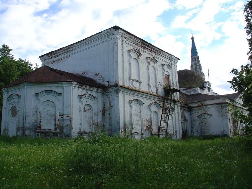 Церковь Рождества Христова, Никологоры (Вязниковский район, Владимирская область). фасады