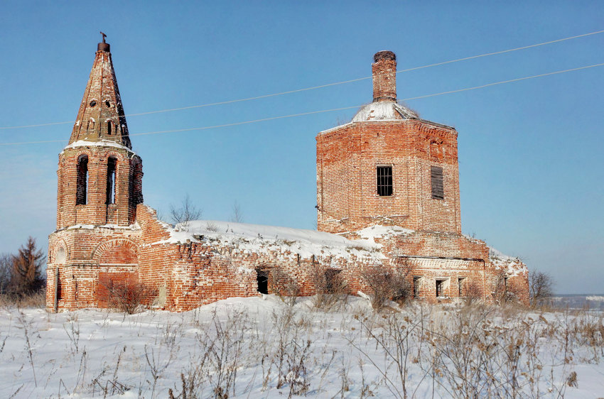 Фёдоровское. Церковь Иоанна Богослова. фасады