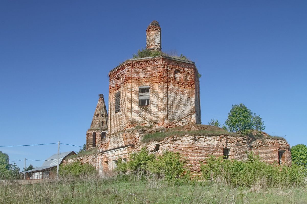 Церковь Иоанна Богослова, Фёдоровское (Жуковский район, Калужская область). фасады