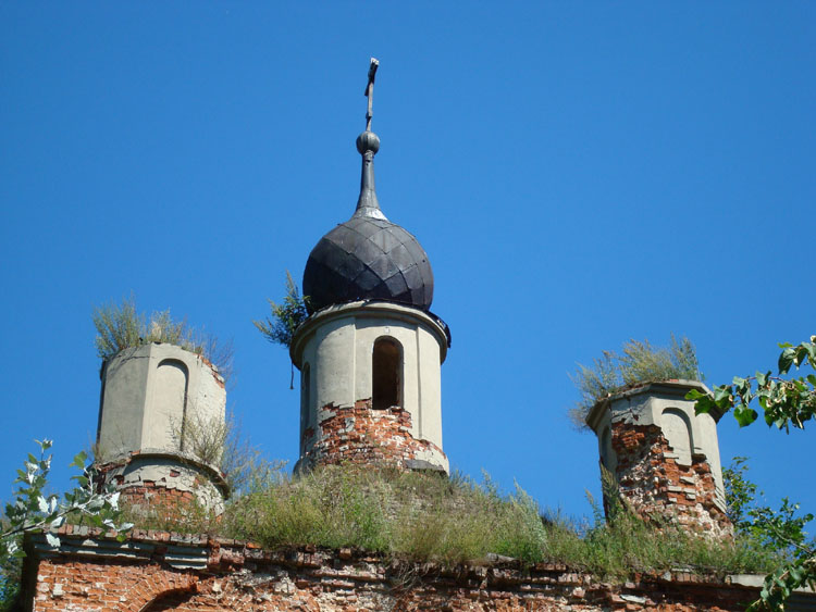 Церковь Троицы Живоначальной, Запажье (Жуковский район, Калужская область). архитектурные детали