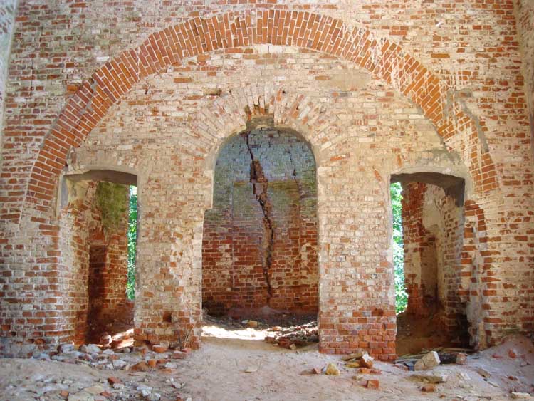 Церковь Троицы Живоначальной, Запажье (Жуковский район, Калужская область). интерьер и убранство