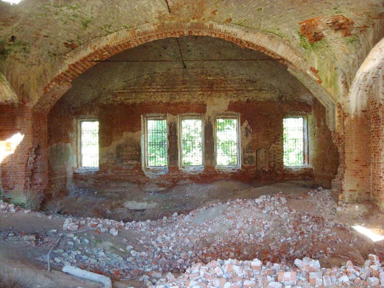 Церковь Троицы Живоначальной, Запажье (Жуковский район, Калужская область). интерьер и убранство