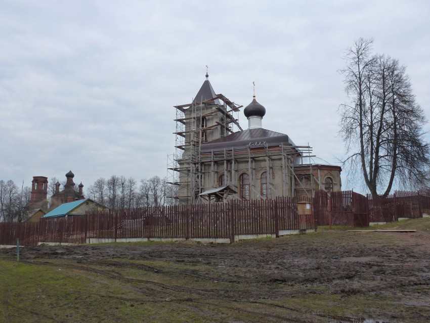 Церковь Николая Чудотворца, Поречье (Малоярославецкий район, Калужская область). документальные фотографии
