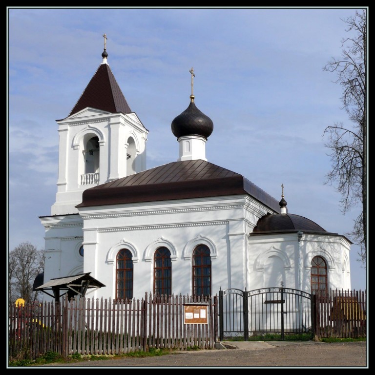 Поречье. Церковь Николая Чудотворца. фасады