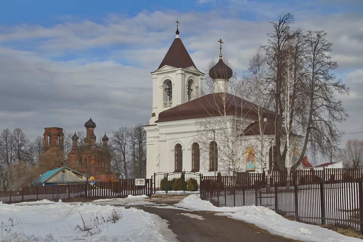 Церковь Николая Чудотворца, Поречье (Малоярославецкий район, Калужская область). фасады