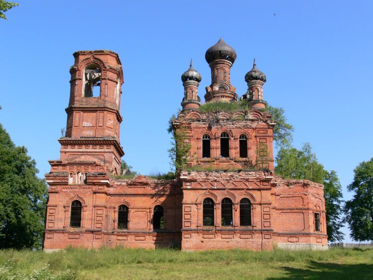 Поречье. Церковь Николая Чудотворца. фасады