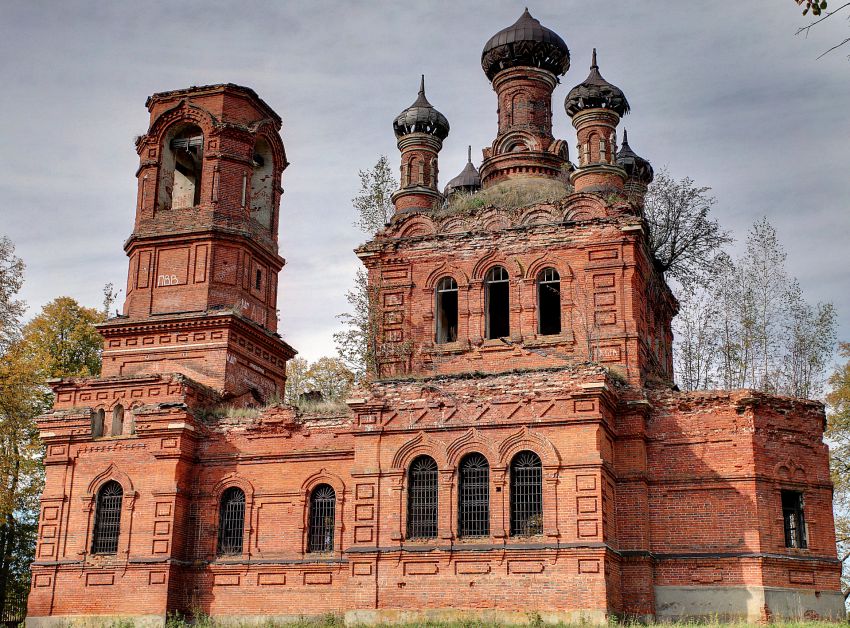 Церковь Николая Чудотворца, Поречье (Малоярославецкий район, Калужская область). фасады