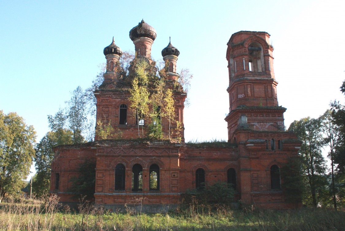 Церковь Николая Чудотворца, Поречье (Малоярославецкий район, Калужская область). фасады