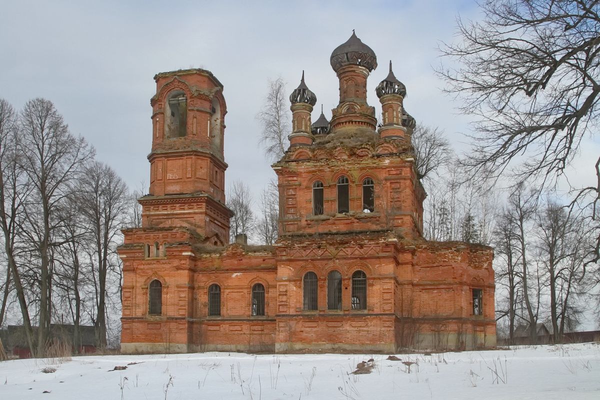 Церковь Николая Чудотворца, Поречье (Малоярославецкий район, Калужская область). фасады