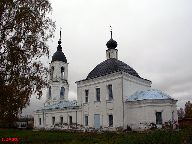 Церковь Успения Пресвятой Богородицы, Дмитриевский Погост (Кольчугинский район, Владимирская область). фасады