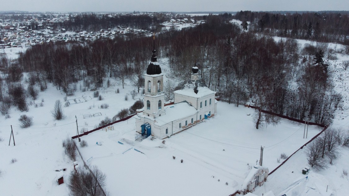 Церковь Успения Пресвятой Богородицы, Дмитриевский Погост (Кольчугинский район, Владимирская область). фасады
