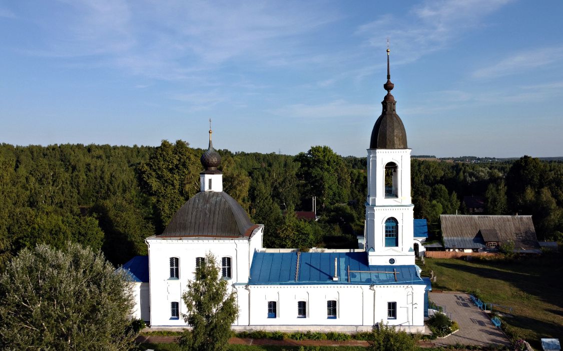 Церковь Успения Пресвятой Богородицы, Дмитриевский Погост (Кольчугинский район, Владимирская область). фасады