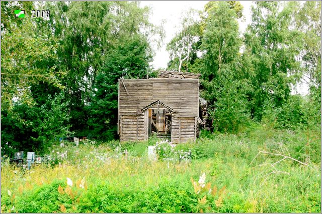 Церковь Николая Чудотворца, Прокудино (Кольчугинский район, Владимирская область). фасады, Западный фасад