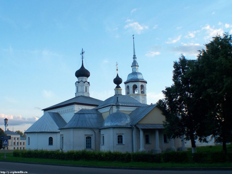 Церковь Казанской иконы Божией Матери, Суздаль (Суздальский район, Владимирская область). общий вид в ландшафте